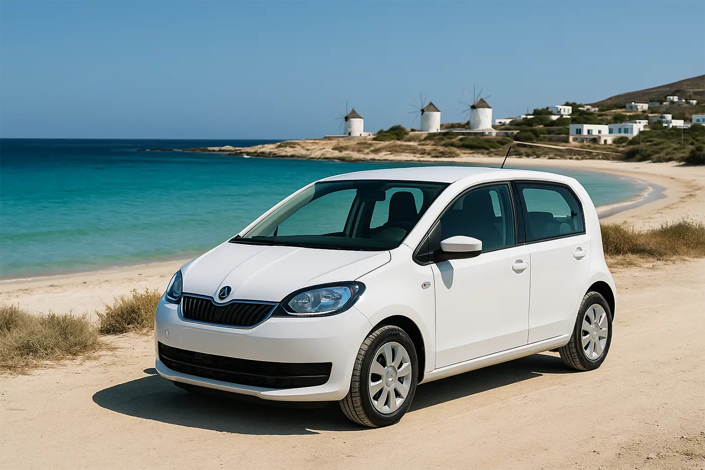 Skoda Citigo, Ενοικίαση αυτοκινήτου Πάρος